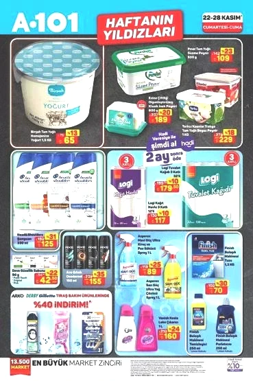 27 KASIM A101 KATALOĞU: A101 Aktüel Ürünler Listesi Yayında İşte Bu Haftanın Öne Çıkan Kampanyaları...