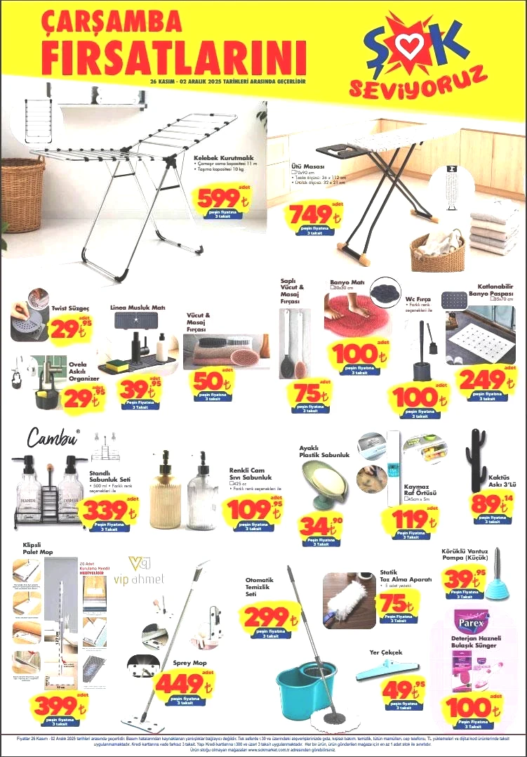 26 KASIM-2 ARALIK ŞOK AKTÜEL KATALOĞU