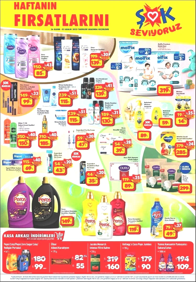 26 KASIM-2 ARALIK ŞOK AKTÜEL KATALOĞU