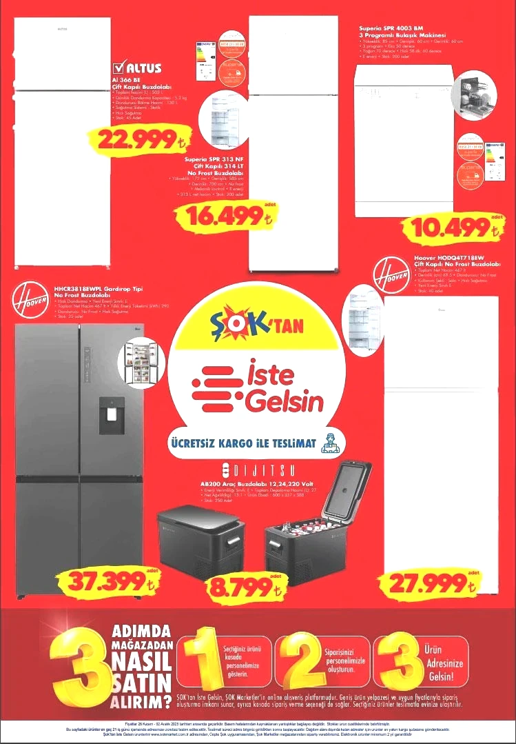 26 KASIM-2 ARALIK ŞOK AKTÜEL KATALOĞU