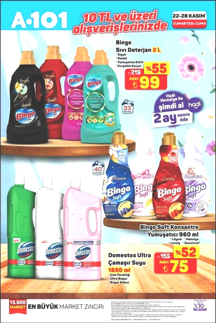 A101 22-28 Kasım Haftanın Yıldızları kataloğu yayımlandı! A101’e hangi ürünler geliyor? - Sayfa 4