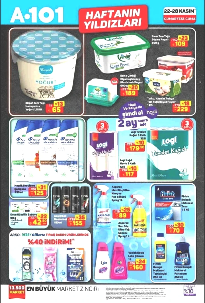 A101 22-28 Kasım Haftanın Yıldızları kataloğu yayımlandı! A101’e hangi ürünler geliyor? - Sayfa 2