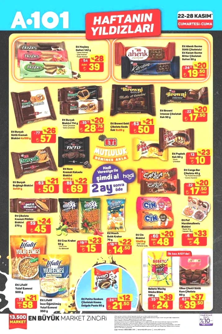 A101 22-28 Kasım Haftanın Yıldızları kataloğu yayımlandı! A101’e hangi ürünler geliyor? - Sayfa 3