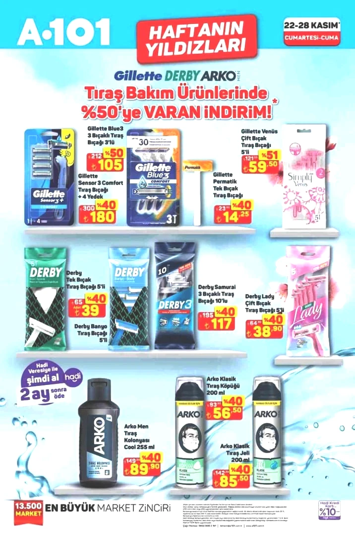 A101 22-28 Kasım Haftanın Yıldızları kataloğu yayımlandı! A101’e hangi ürünler geliyor? - Sayfa 5