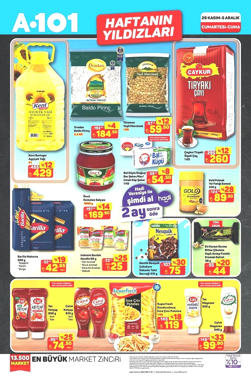 A101 29 KASIM - 5 ARALIK 2025 KATALOĞU Haftanın Yıldızları Ariel Kapsül Çamaşır Deterjanı Geldi - Resim : 3