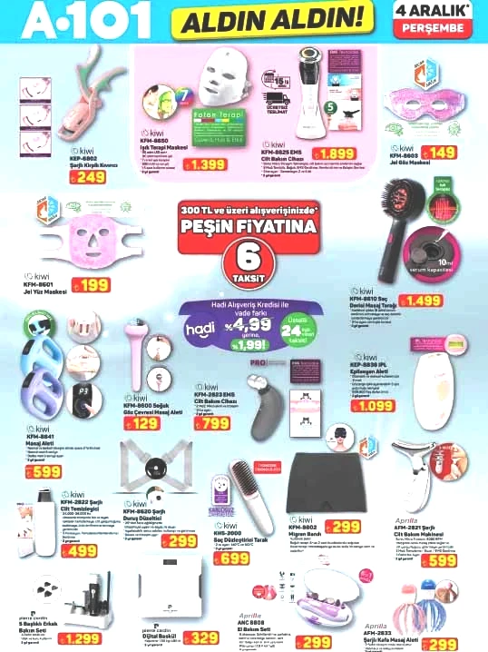 A101 YILBAŞI İNDİRİM KATALOĞU 4 ARALIK 2025 || A101 Aldın Aldın aktüel afişi bu hafta hangi ürünleri sunuyor, yılbaşı süsleri, katlanabilir masa, yılbaşı ağacı, el bakım seti ve cilt temizleyiciler burada!