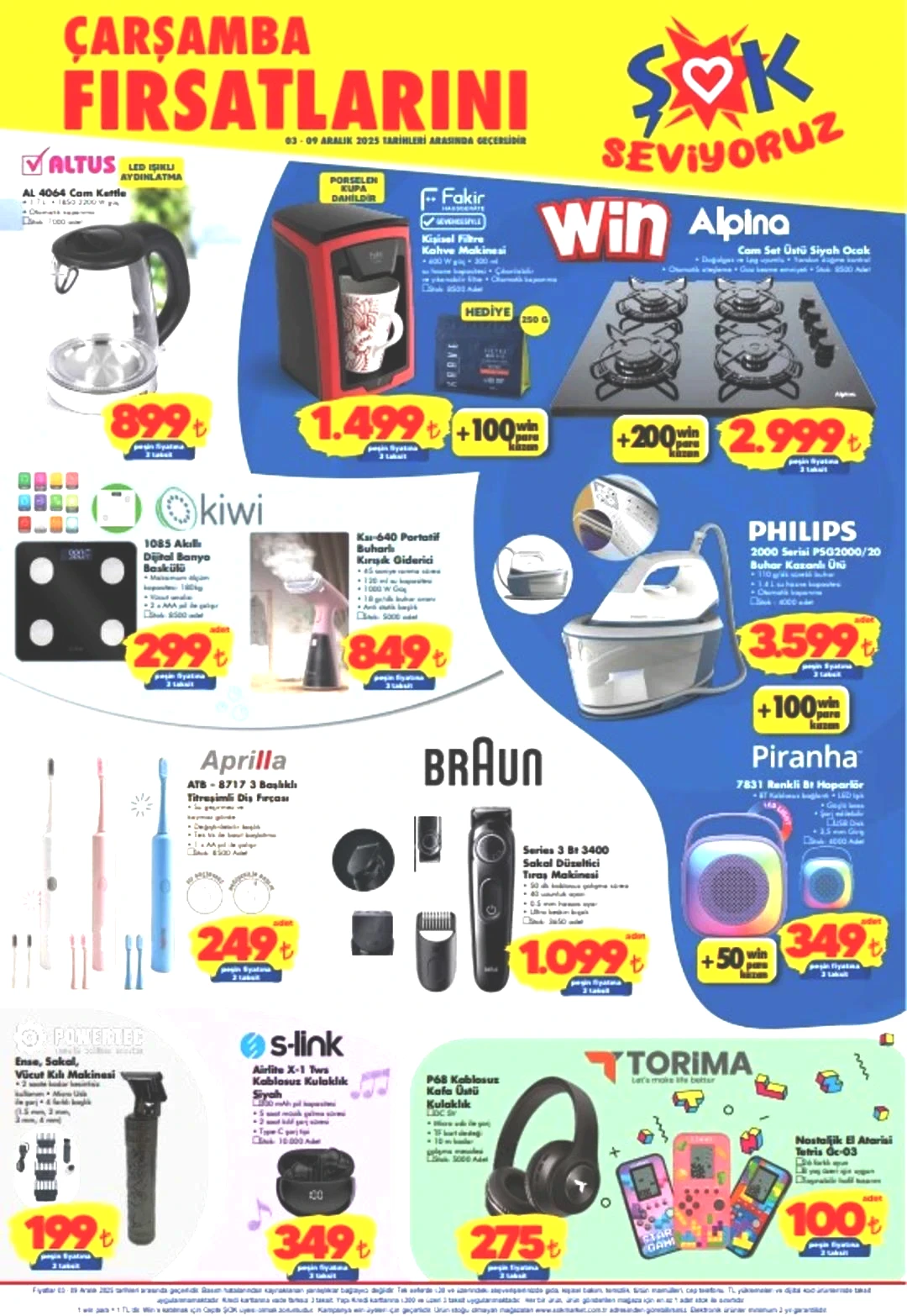 ŞOK'a Tefal dikey süpürge geliyor! 3 Aralık 2025 ŞOK aktüel katalog yayınlandı! 4