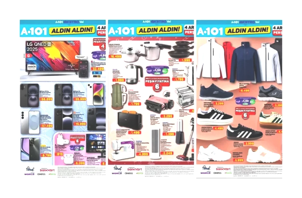 4 Aralık'ta A101'de Philips Dikey Süpürge Fırsatı! Kataloğu Kaçırmayın!