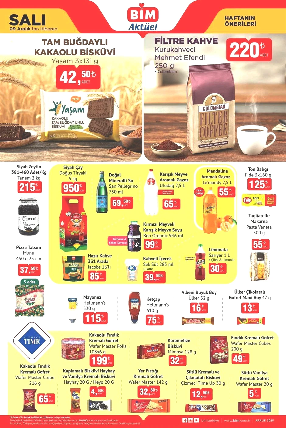 9 ARALIK SALI BİM AKTÜEL KATALOĞU 9 ARALIK SALI BİM AKTÜEL KATALOĞU