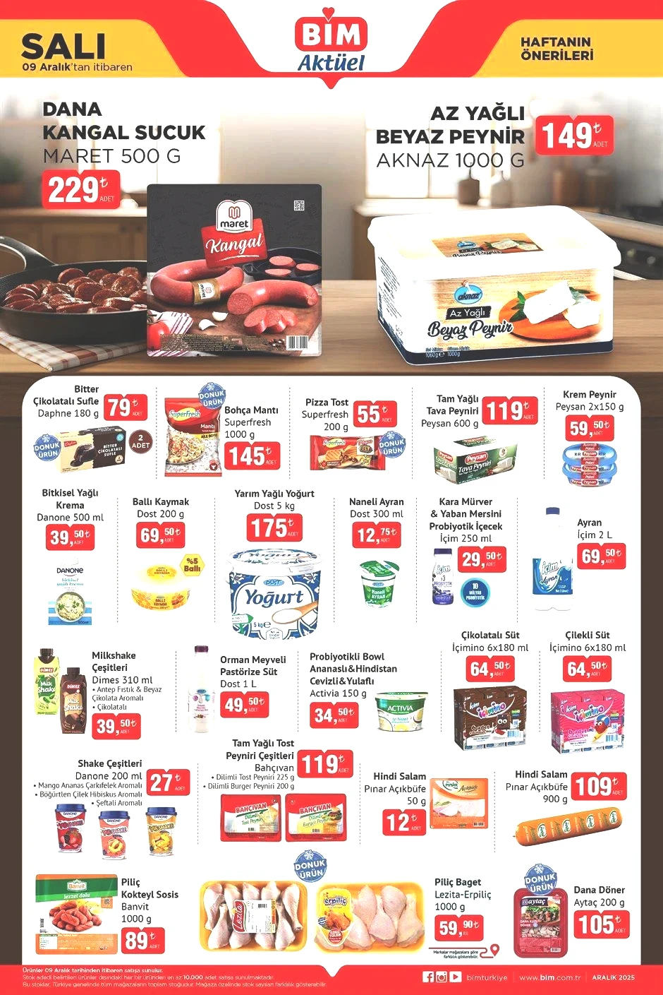 9 ARALIK SALI BİM AKTÜEL KATALOĞU 9 ARALIK SALI BİM AKTÜEL KATALOĞU