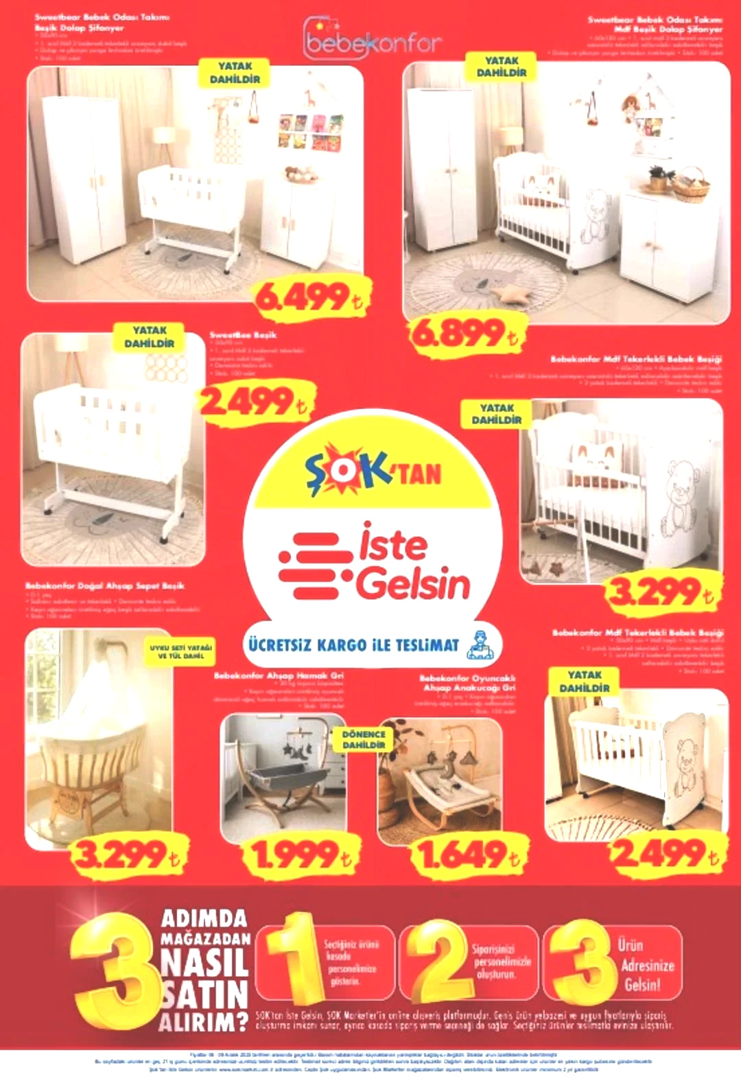 ŞOK'a ahşap orta sehpa geliyor! 6 Aralık 2025 ŞOK aktüel katalog yayınlandı! 4