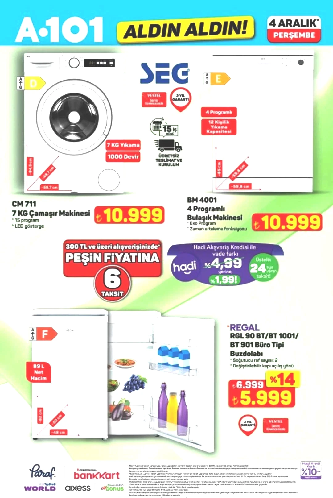 A101 e makarna makinesi geliyor! 4 Aralık 2025 A101 katalog yayınlandı! 7
