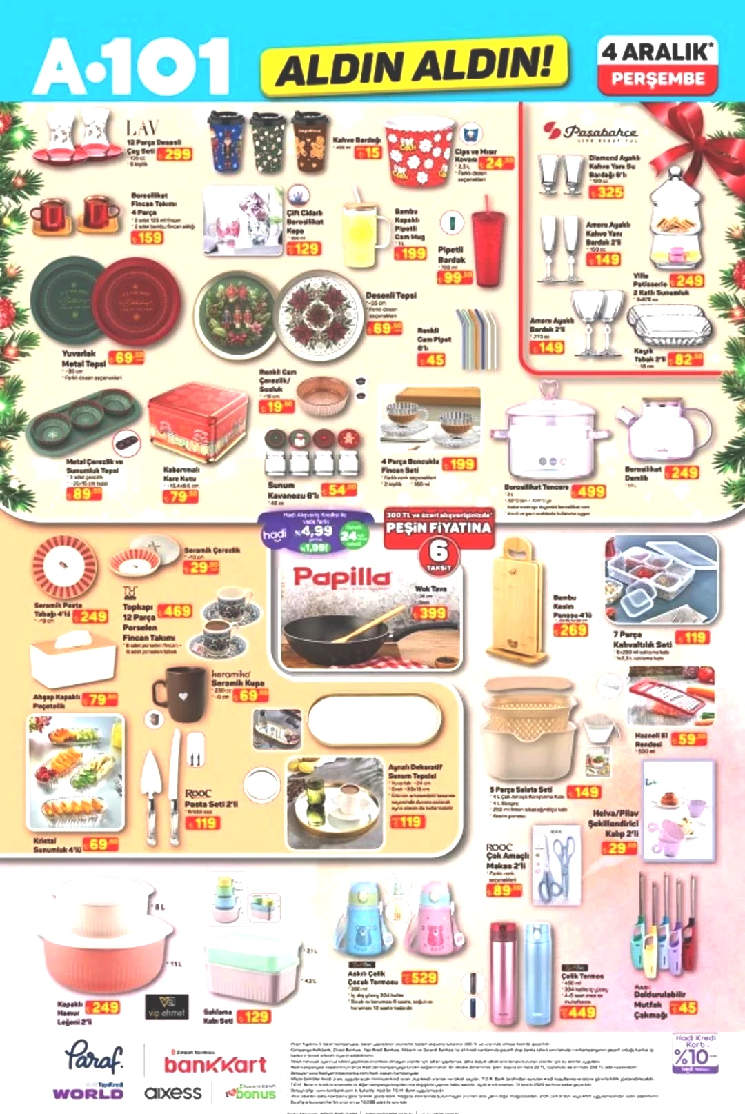 A101 e makarna makinesi geliyor! 4 Aralık 2025 A101 katalog yayınlandı! 15