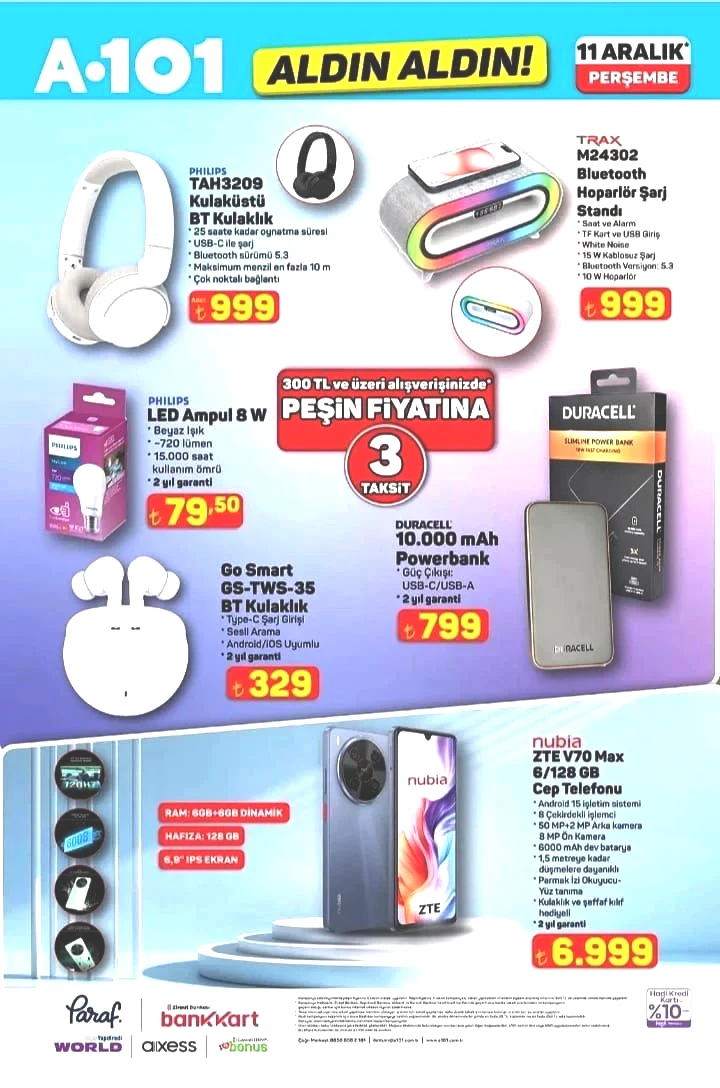 A101'e Elektrikli Moped geliyor! A101 11 Aralık 2025 Perşembe aktüel ürünler kataloğu! - Sayfa 5