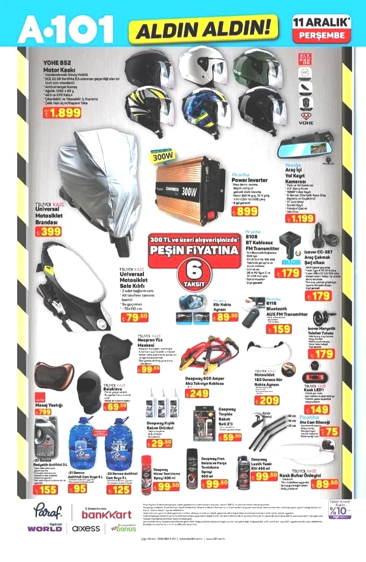A101'e Elektrikli Moped geliyor! A101 11 Aralık 2025 Perşembe aktüel ürünler kataloğu! - Sayfa 6