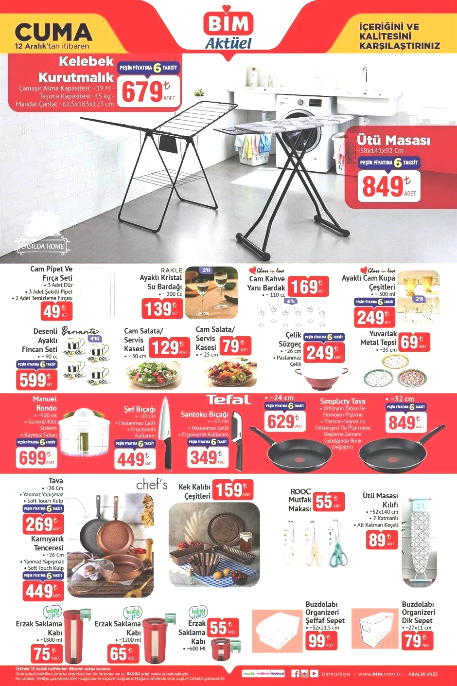 12 ARALIK CUMA BİM AKTÜEL KATALOĞU 12 ARALIK CUMA BİM AKTÜEL KATALOĞU